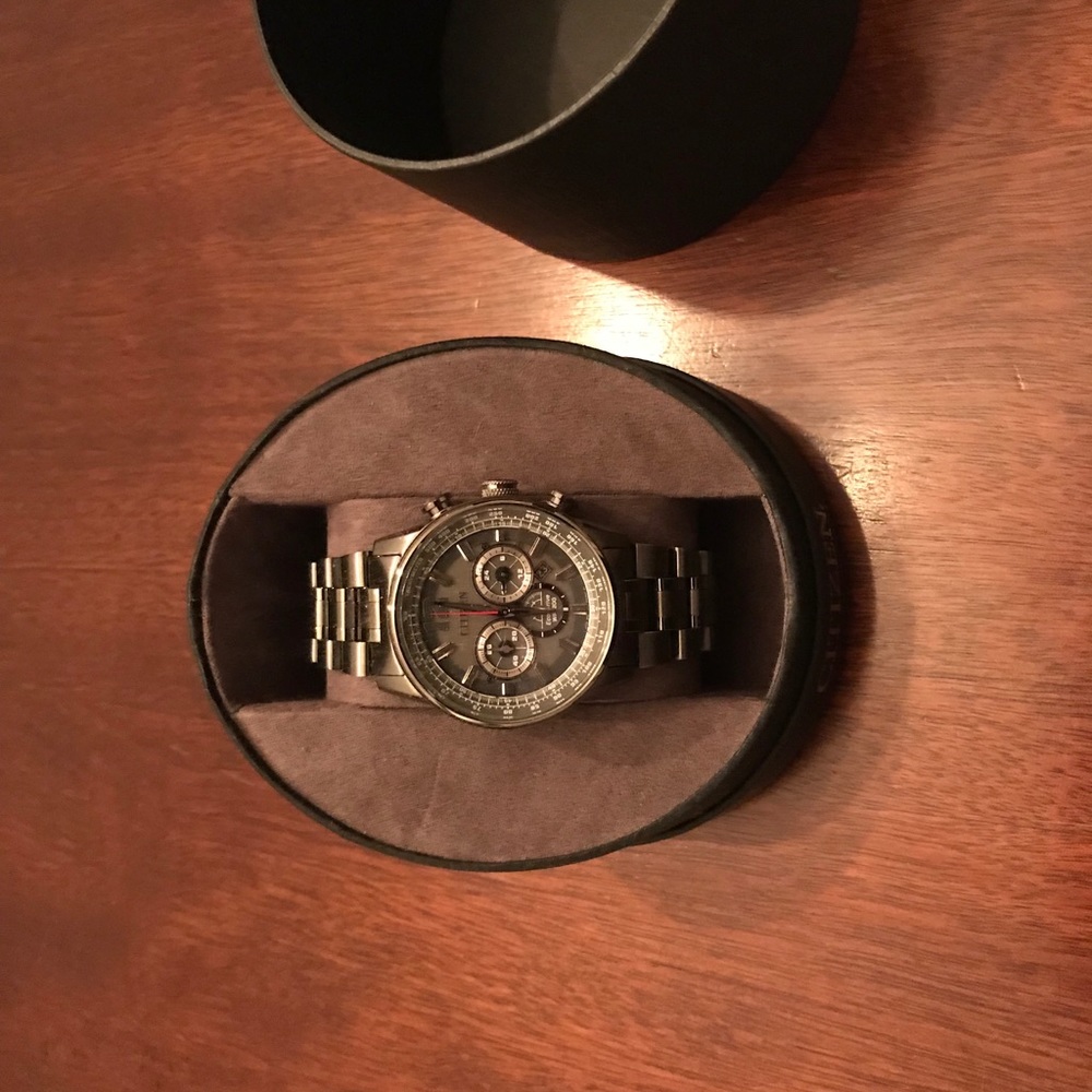 Citizen Nighthawk Eco drive Watch